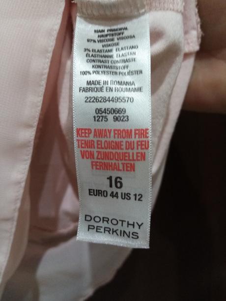 Dorothy perkins - letná ružová bluzka, dorothy perkins,44