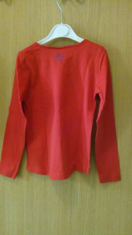 Tričko červené , tom tailor,116