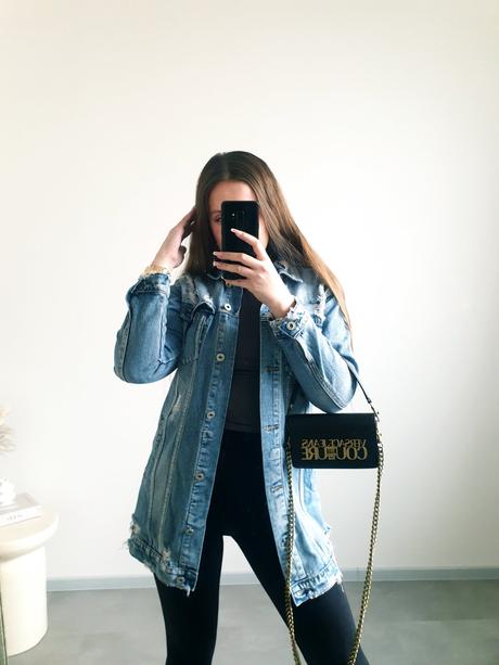 Rifľová bunda xs, xs