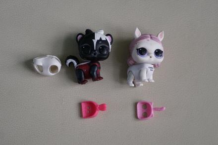 Lol zvieratá,2 ks s doplnkami,