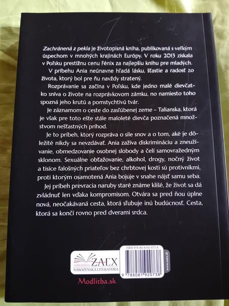 Kniha zachranena z pekla, 