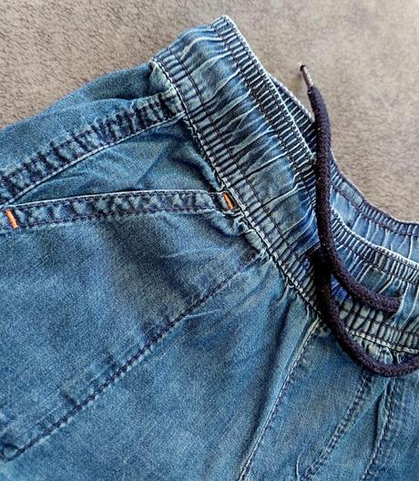 Kraťasy v rifľovom vzhľade 86/92, lupilu,92