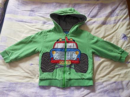 Zelená jeepová mikinka tu 98, tu,98