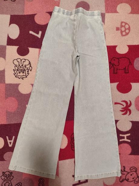 Riflové nohavice 140, h&m,140