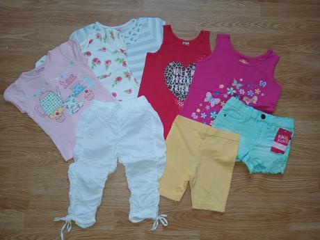 Mix oblečenia 92/98, 8ks, 86–98