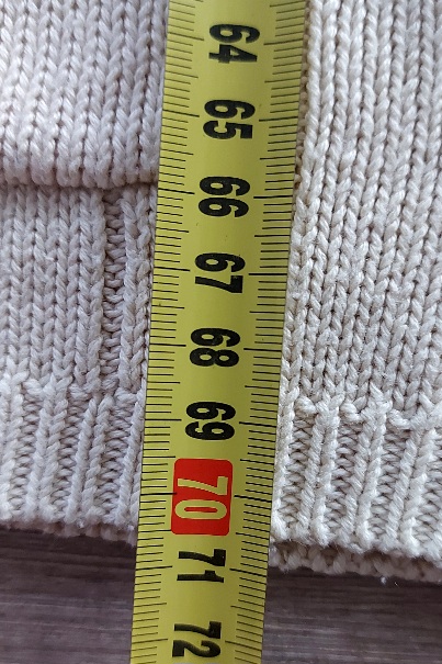 Pletený pulóver s kapucňou, m