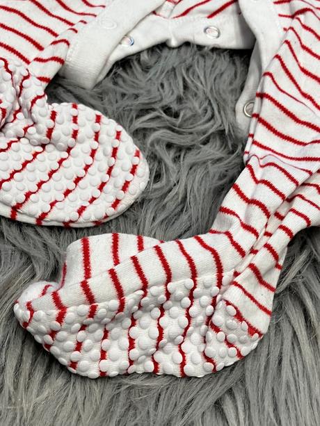 Dievčenský pásikavý overal f&f (80), f&f,80