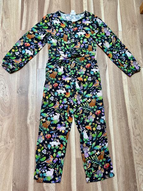 Overal s lesými zvieratkami, h&m,134