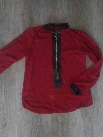 Bordová blúzka., m