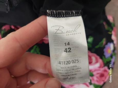 Plavkové šaty zn.beach peacock veľ.xl, xl