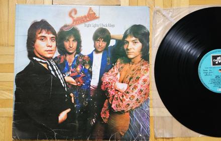 Lp platňa smokie, bright lights & back alleys,