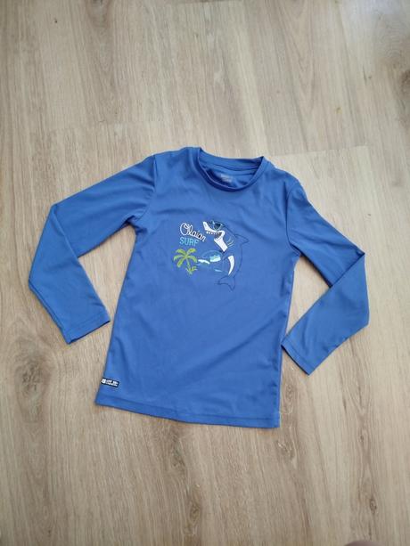Tričko s uv filtrom, decathlon,128