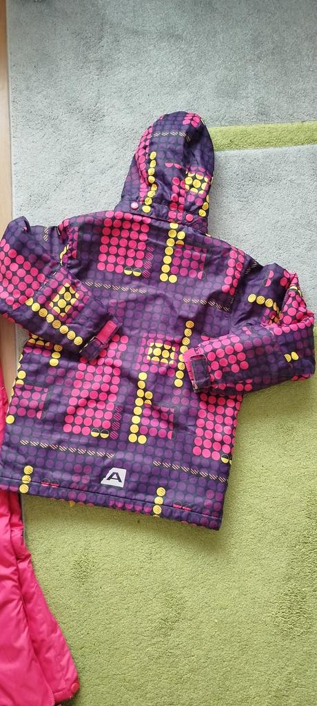 Oteplovačky + vetrovka, suprava, alpine pro,140