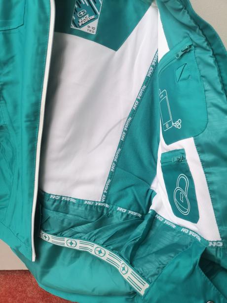 No fear dievčenská zimná bunda veľkosť 9-10 rokov, no fear,134 / 140