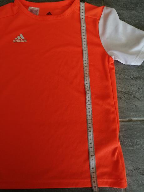 Tričko adidas v152,11-12r neónovooranž climalite, adidas,152