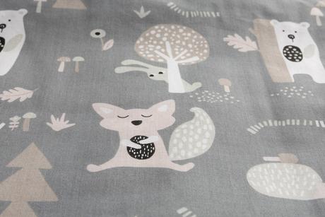 Sensillo komplet šedá lúka perinka 95x75 cm a vank,