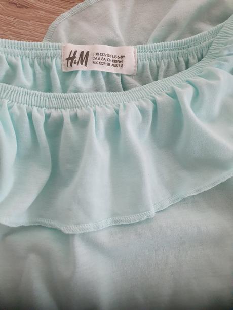 2 ks tričká, h&m,122