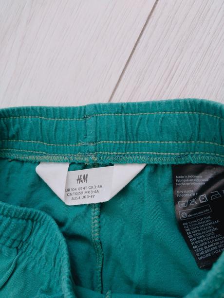 Šortky h&m, h&m,104
