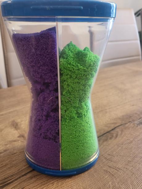 Kineticky piesok-presýpacie hodiny,