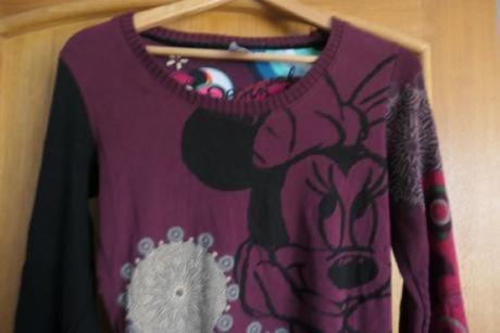 Desigual mickey original stylovy, trendy sveter m, desigual,m