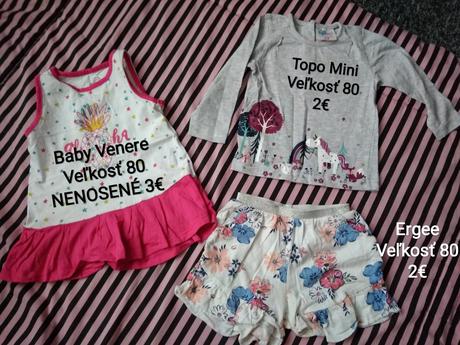 Tričko, topomini,80