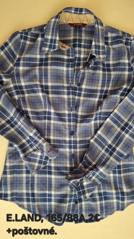 Dievčenské kárované košele., xs