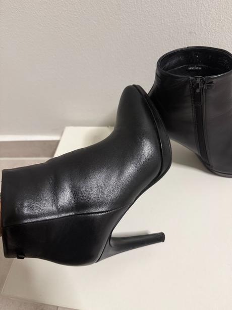 Wojas kožené kotníkové čižmy veľ. 36, vd 23,5 cm, wojas,36