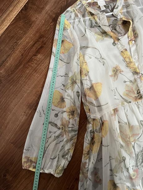 Letné romantické boho šaty h&m, h&m,xs