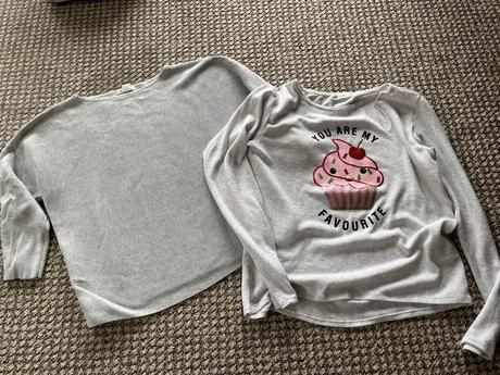 Mikinka+svetrik h&m s, h&m,s