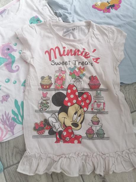 Letné tričká do škôlky - 110, leginky, 104–116