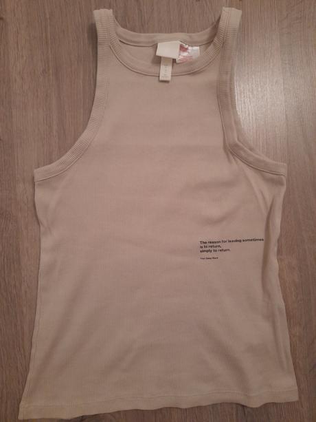 Tielko rebrované, h&m,s
