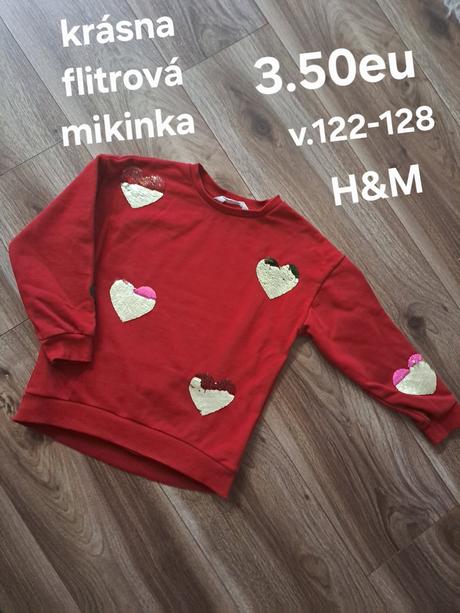 Krásna mikina h&m, h&m,122