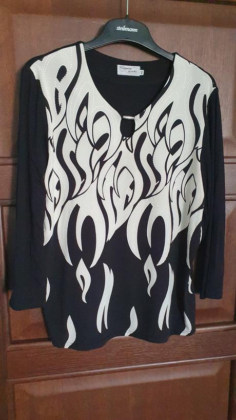 Elegantné vzorované tričko, 44