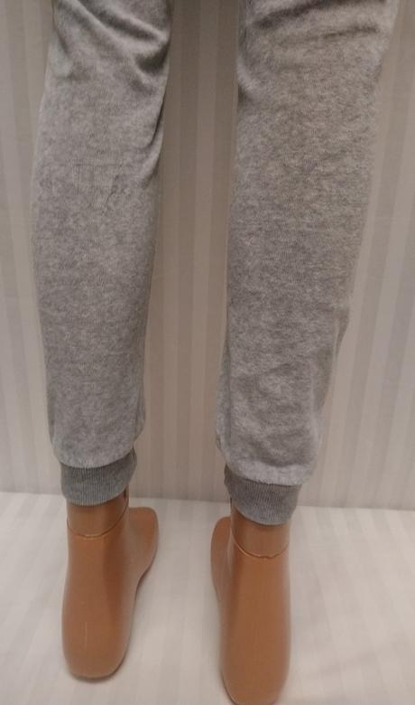 Dievčenské zamatové sivé tepláky, alive 158-164 cm, alive,164