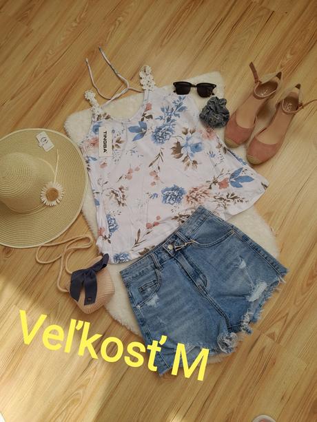 Dámske kvetinové tielka - rôzne druhy a veľkosti, l / m / s