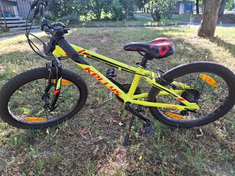 Detský bicykel kellys lumi 20"- neon yellow, kellys,20