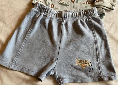 Bavlnený overal + kraťasky v. 80/86, 80