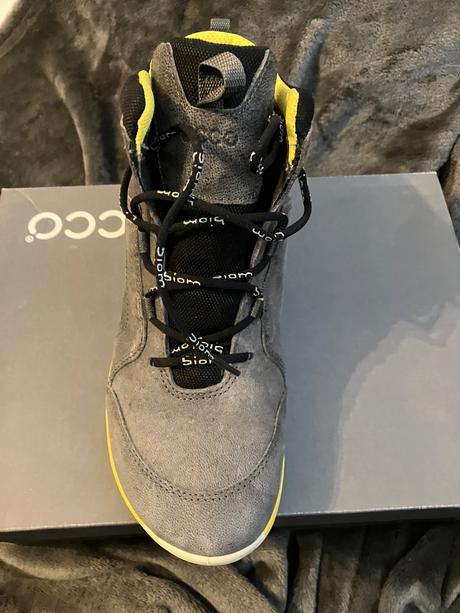 Goretex kožené členkové tenisky 38,5, ecco,38