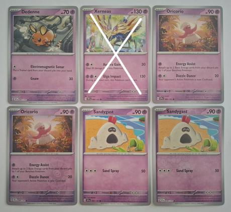 Pokémon karty "surging spark's" (3),