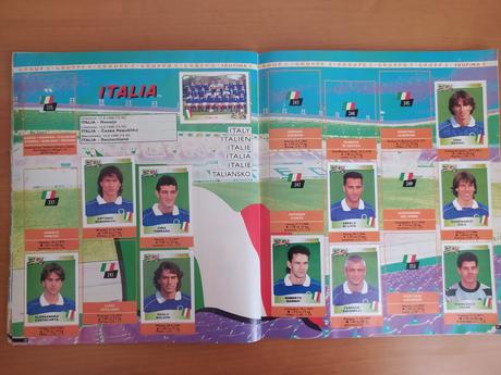 Samolepkový album europa 96, 