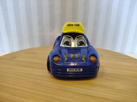 Retro interaktívne autíčko dickie toys mad car, 