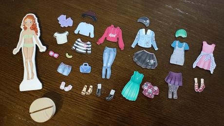 Magneticka babika na obliekanie,