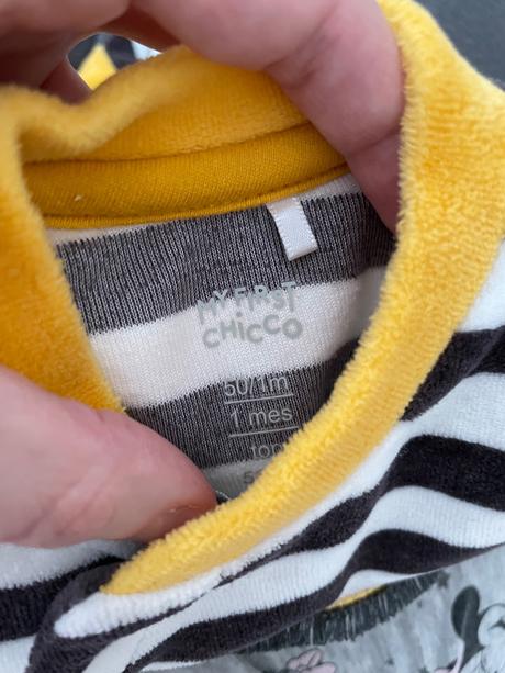 Velúrové dupačky chicco, chicco,50