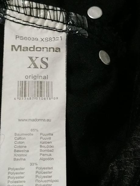 Dámske čierne el.nohavice s hadím vzorom, madonna, madonna,xs