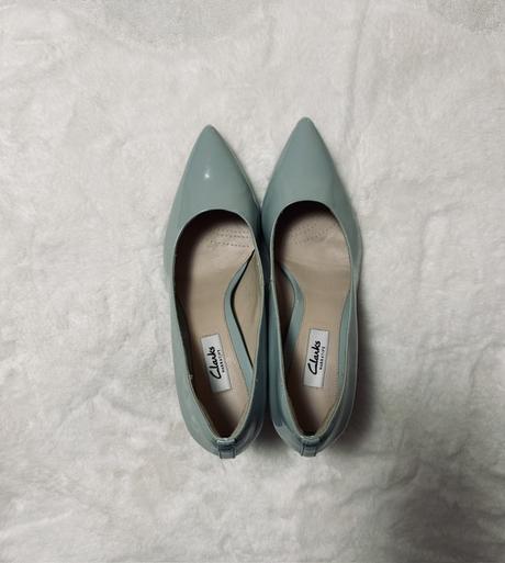 Mätové lakované lodičky zn. clarks, clarks,40