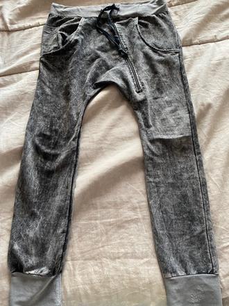 Sive teplaky pudlove, xs