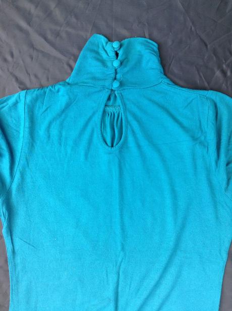 Rolákové tričko s krátkym rukávom, new look,m