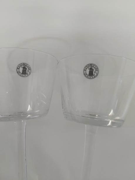 Svietniky handmade sklené číre 2ks,