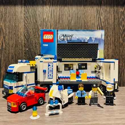 Lego city 7288 mobilná policajná stanica, 