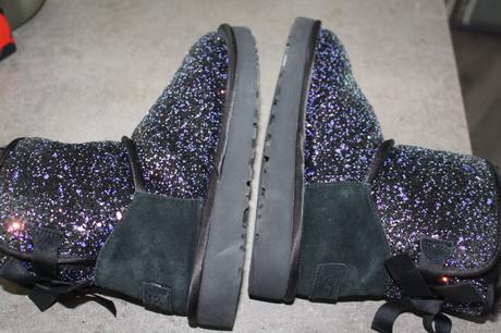 Ugg cierne trblietave cizmy, ugg,36